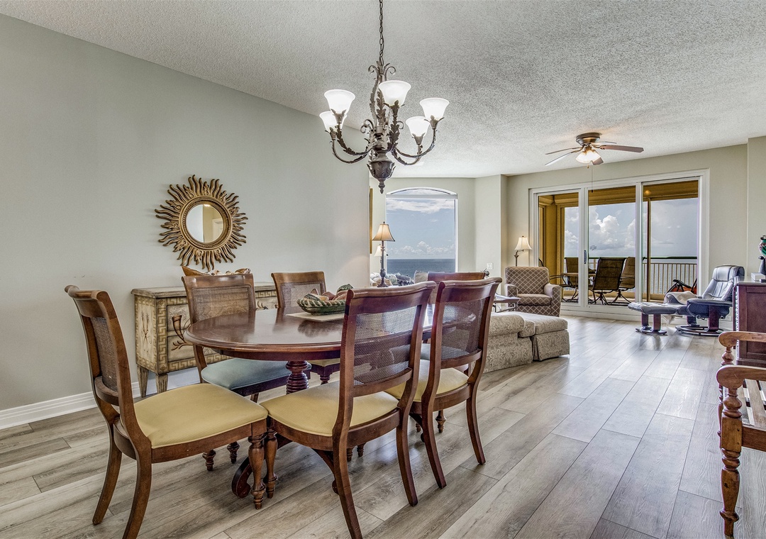 Beach Colony Tower 15B Dining Table For Six