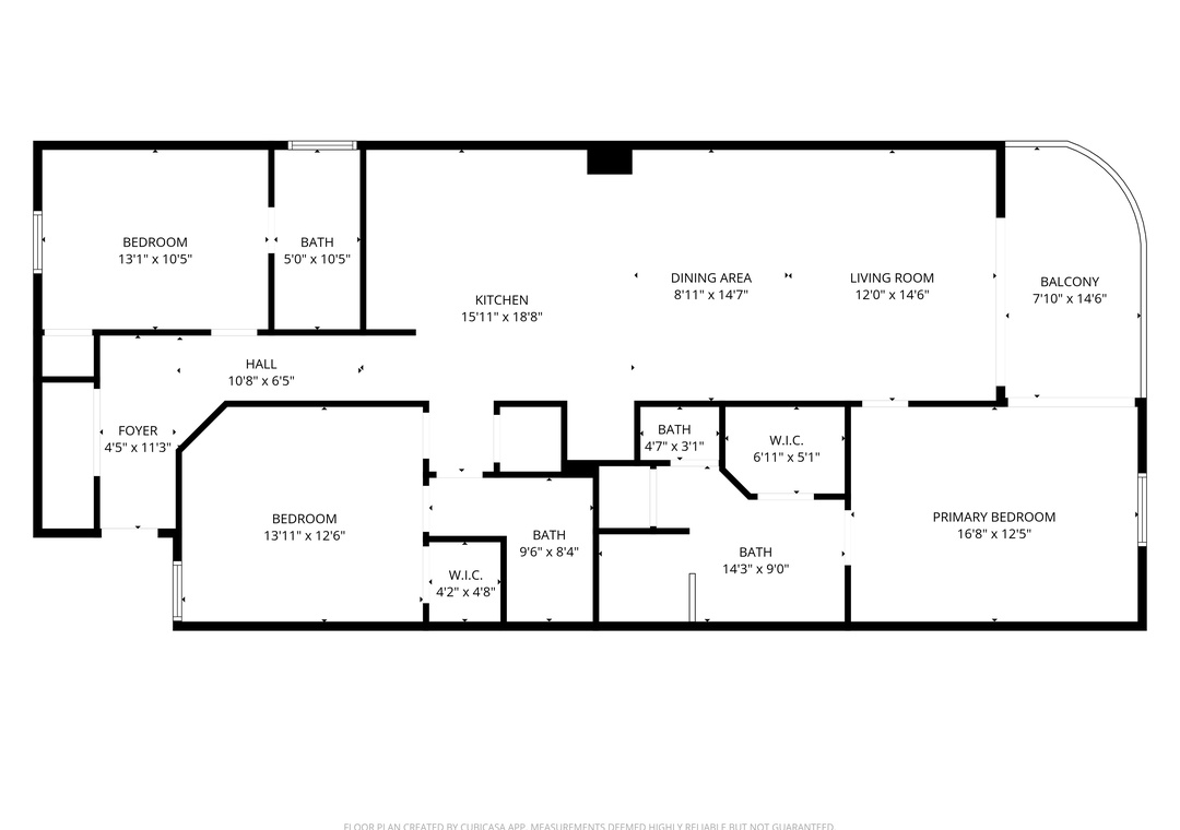 Spanish Key 204- Floor Plan