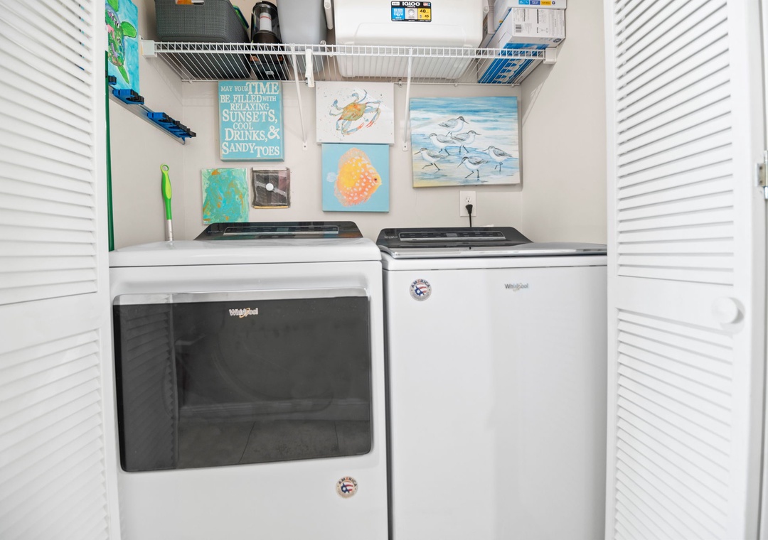 Indigo Unit 1701 - Washer & Dryer