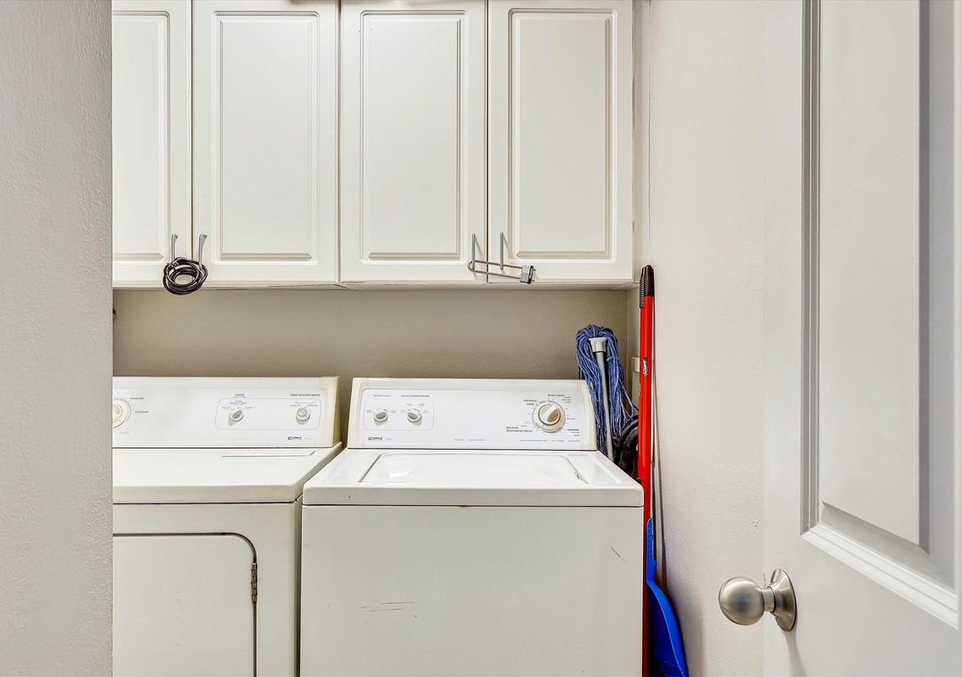 Ocean Breeze West 103 in Unit Laundry