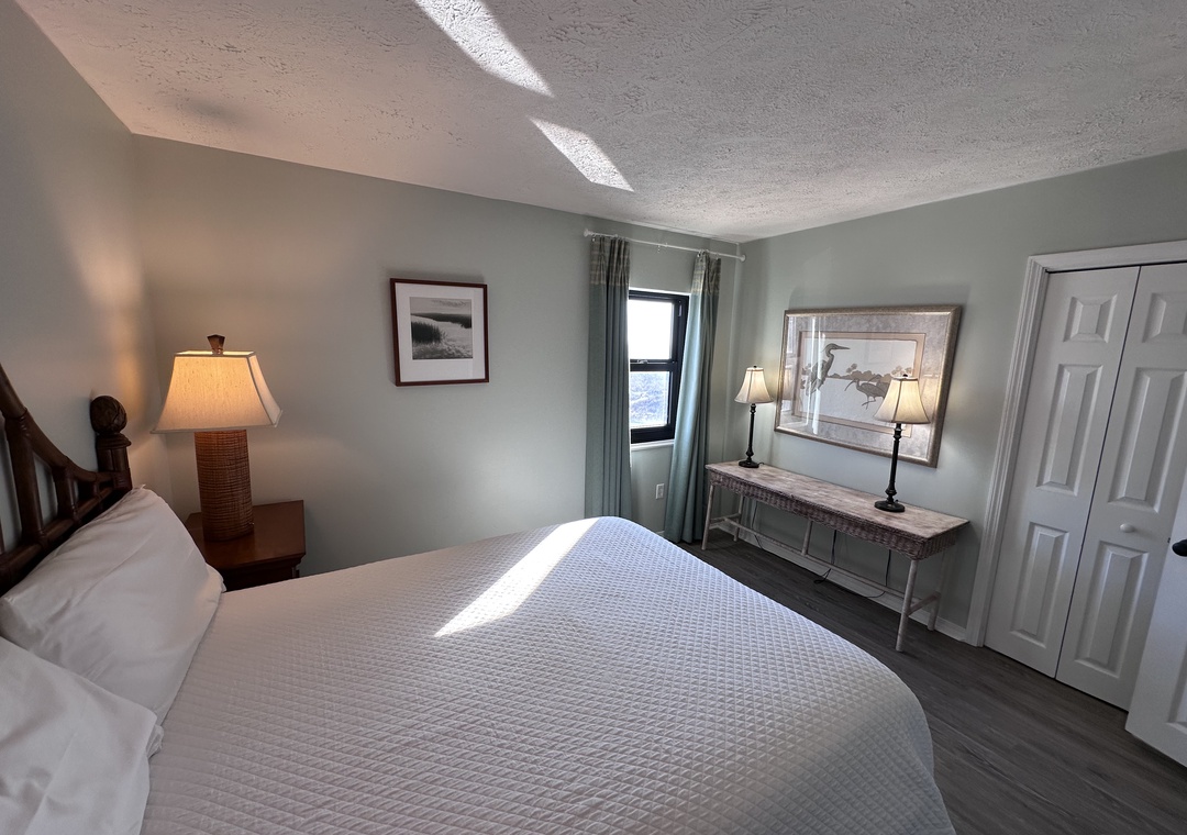 Ocean Breeze West 201 - Second Bedroom Bed