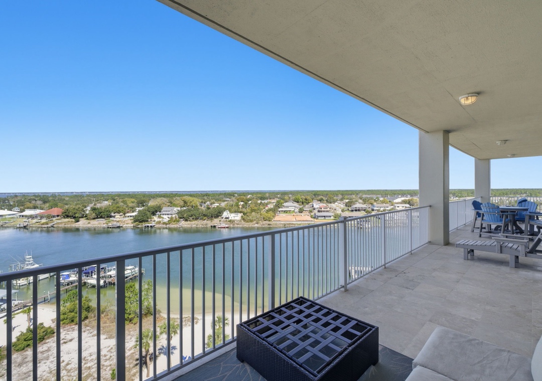 Sailmaker 901- View from Balcony of the Intracaostal