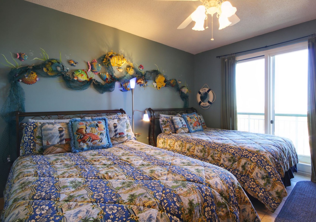 Beach Colony West 13A Guest Bedroom #2 Queen Beds