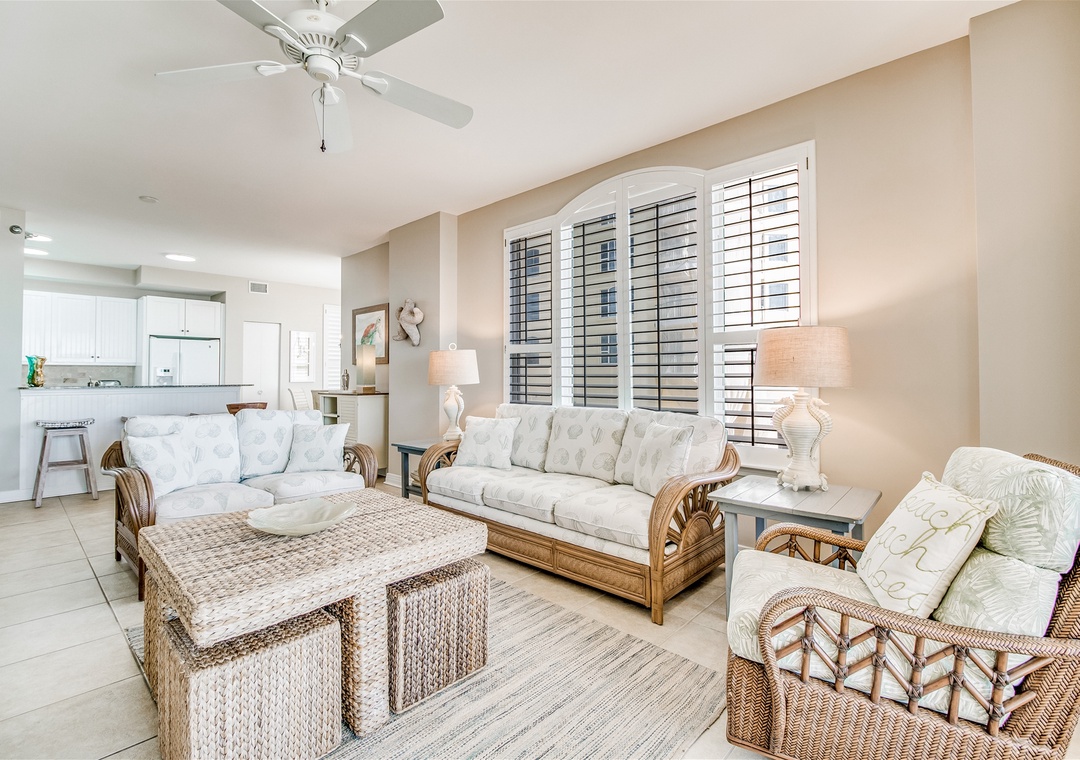 Beach Colony Tower 2A Living Room Seating