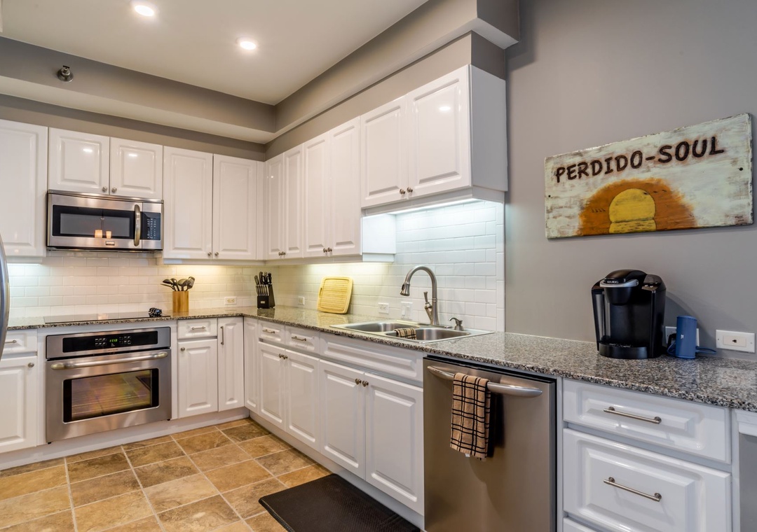 Beach Colony Tower 12C Kitchen