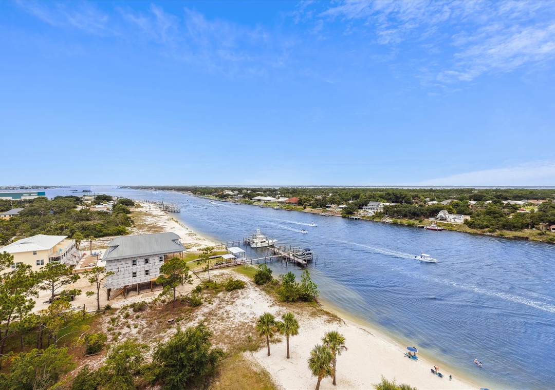 Sailmaker 901 View from Balcony Over Water
