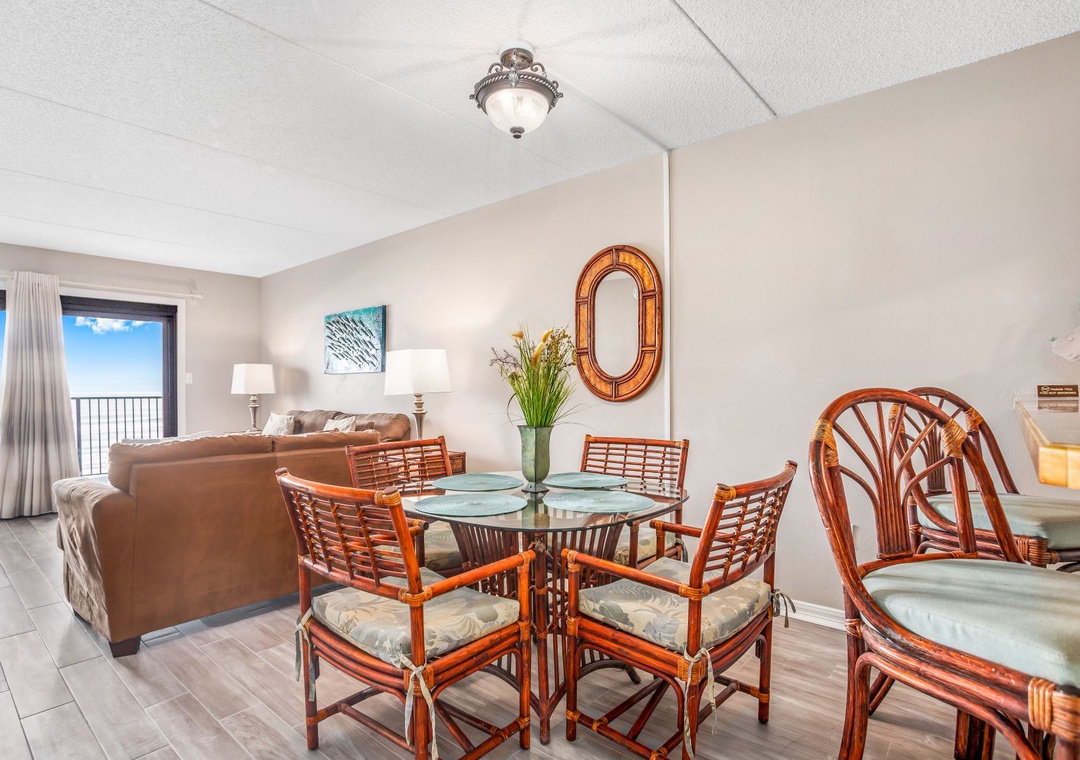 Ocean Breeze West 304 Dining Room