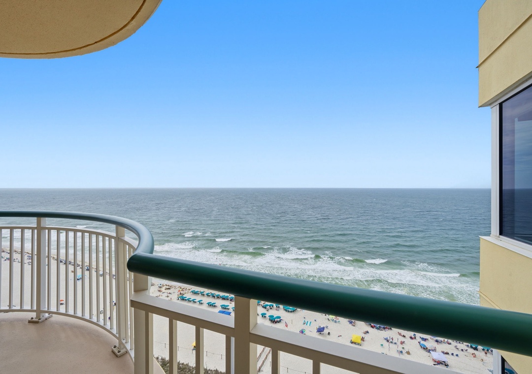 Beach Colony Tower PH1B -View from the Balcony to the Gulf