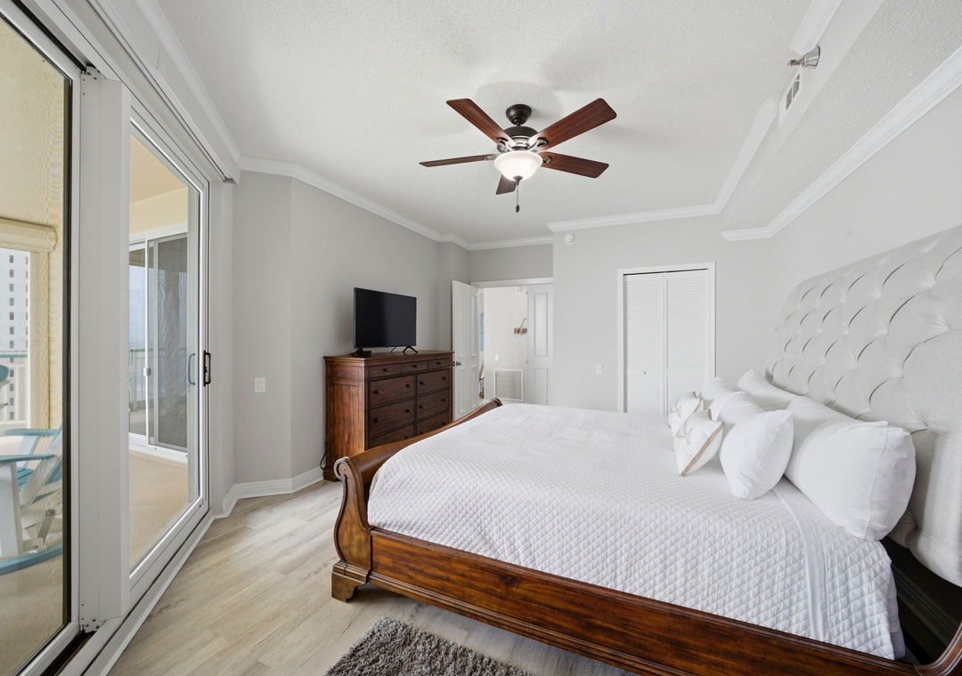 Beach Colony West 11C- Bedroom 1 View of TV