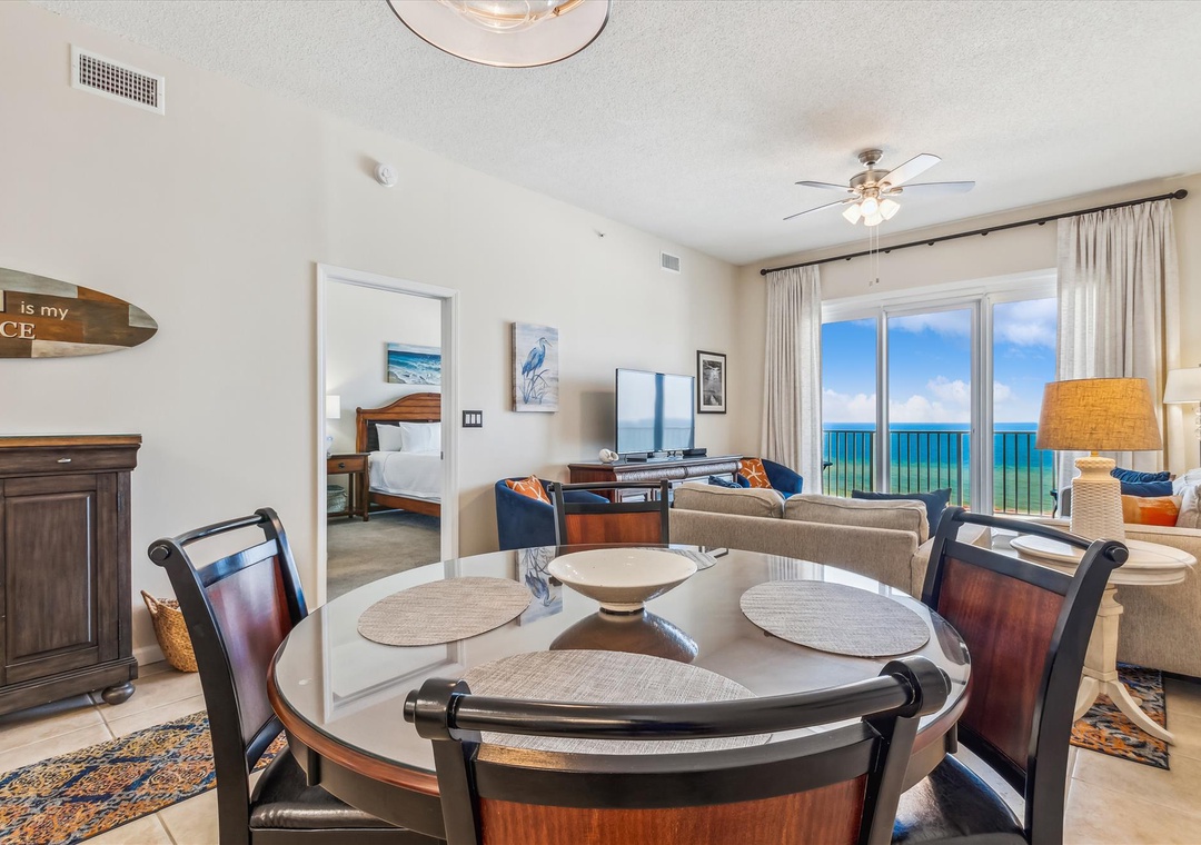 Windemere 407 Dining Room and Living Room