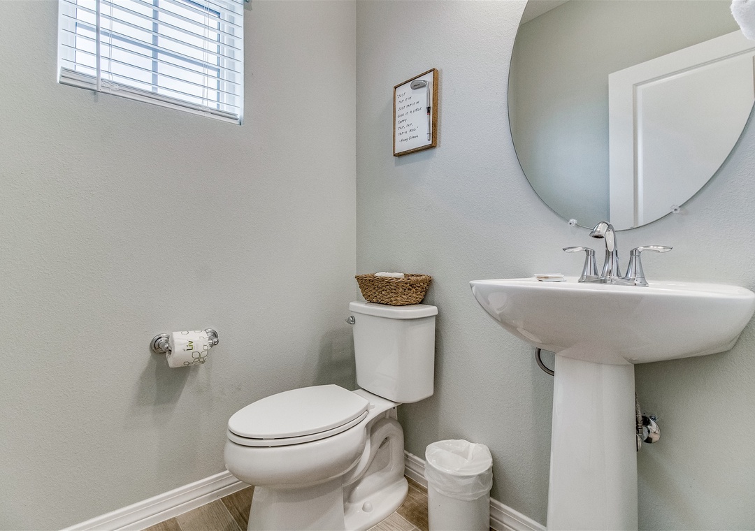 Lost Key The Happy Place Guest Half Bathroom