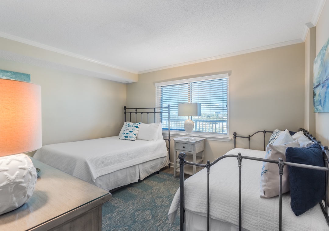 Sandy Key 516 Guest Bedroom #2 Queen Sofa Sleeper and Twin