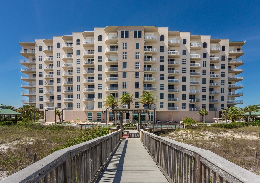 Spanish Key Beach Resort Beachside Of Building