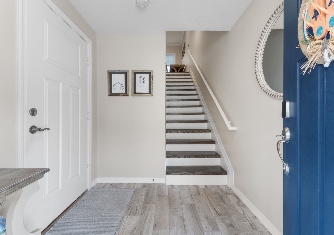 Turtles Nest- Step into your coastal retreat—where charming beach-cottage style and weathered wood details welcome you home to a space made for relaxation and memorable getaways.