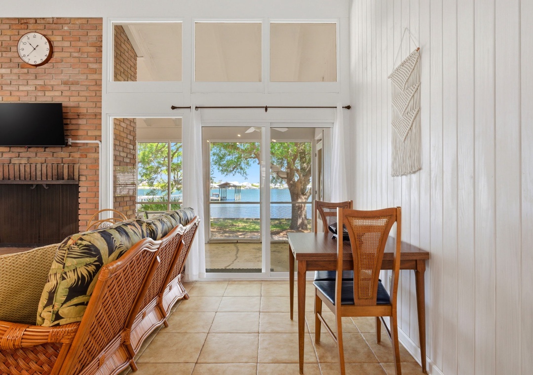 Tobin House- Living Room & Balcony View