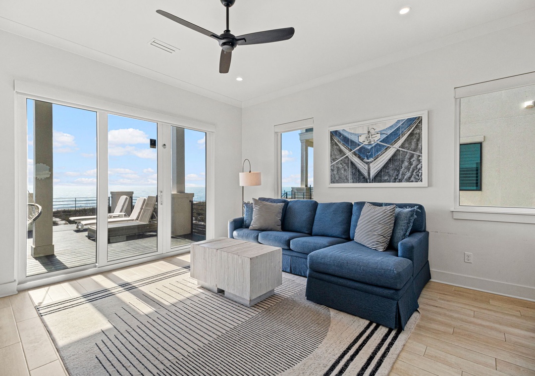 Play Room over looking the Gulf