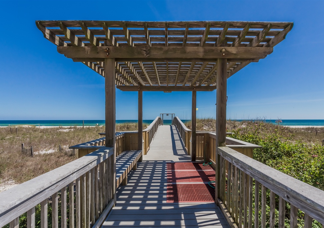 Spanish Key Beach Resort Beach Walkover