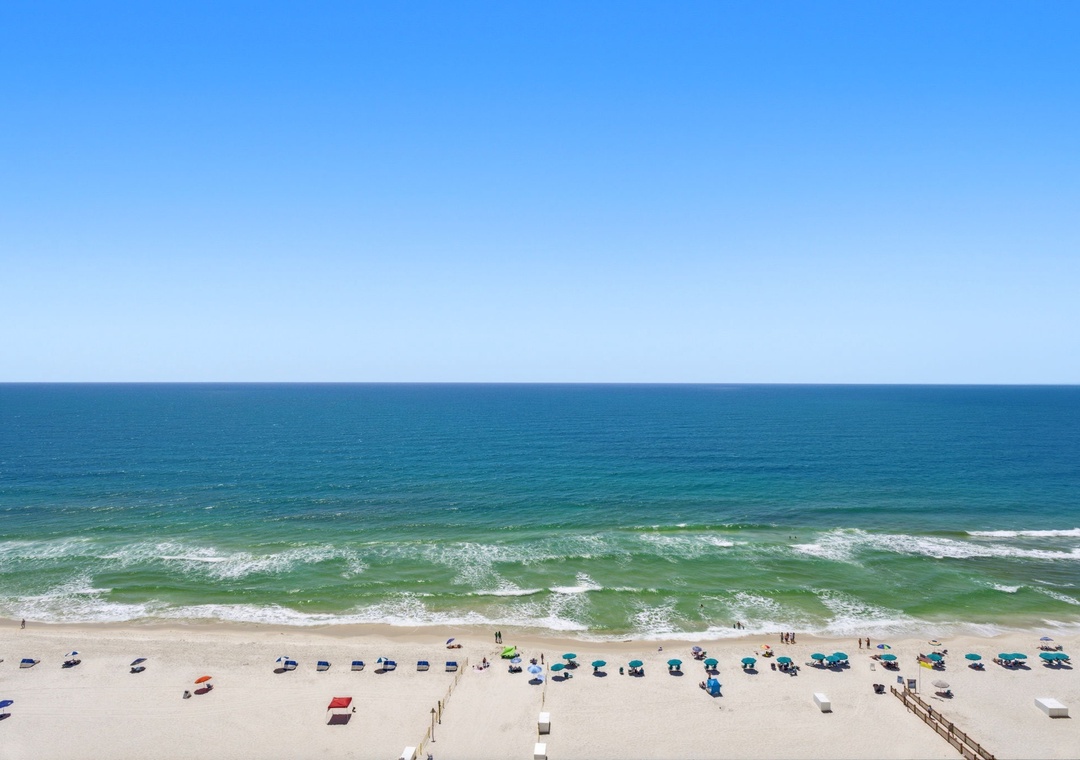 Beach Colony E13A- View of Beach & Gulf From Balcony