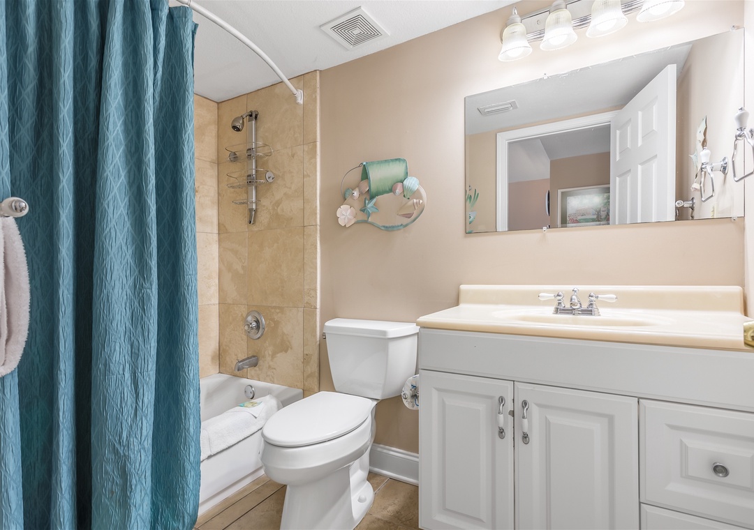 Ocean Breeze West 603 Guest Bathroom #2
