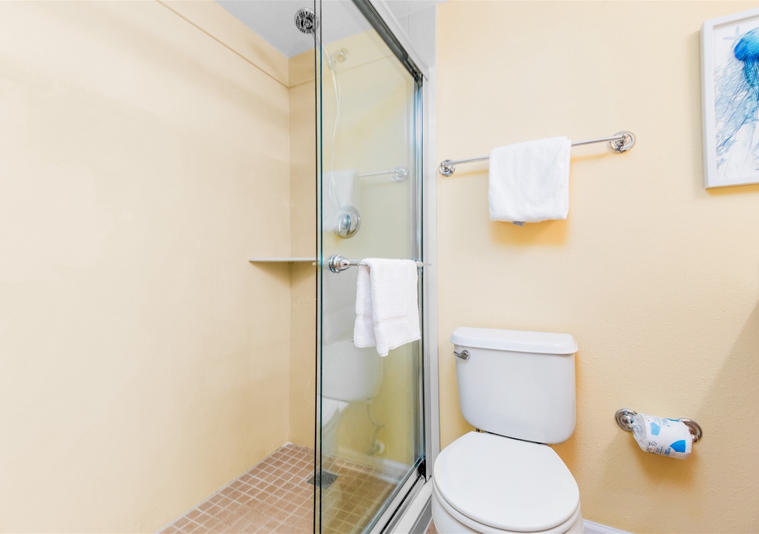 Perdido Towers 707 Master Bathroom Stand Up Glass Shower