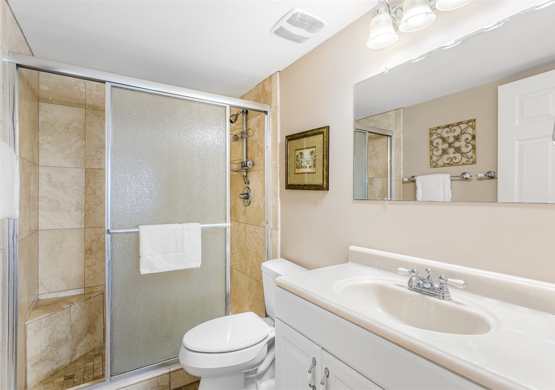 Ocean Breeze West 603 Guest Bathroom #1