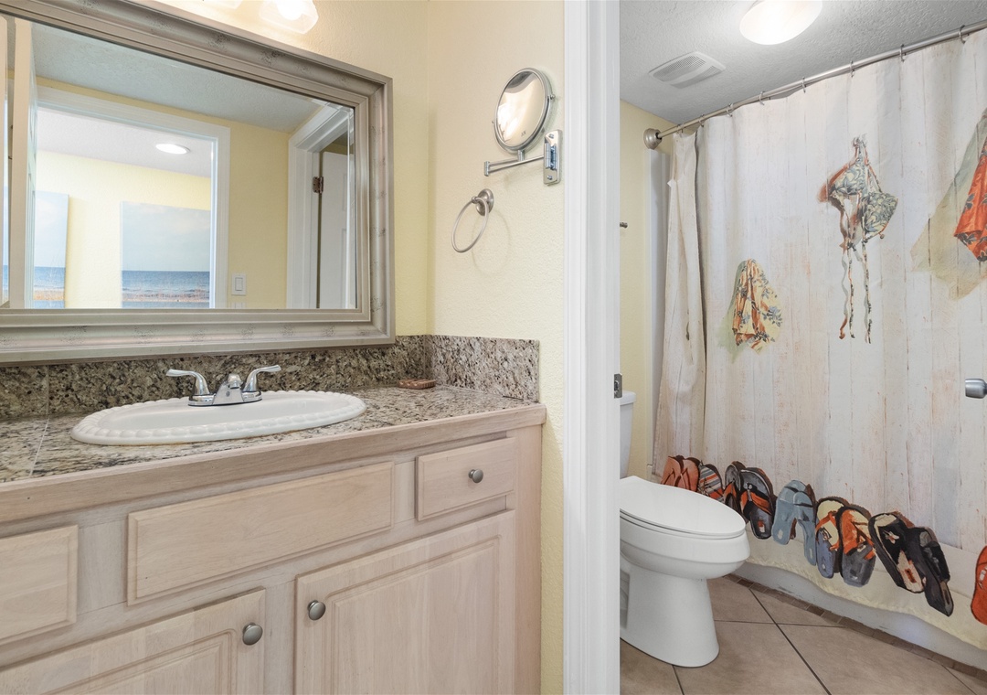 Ocean Breeze East 601 Guest Bathroom #2