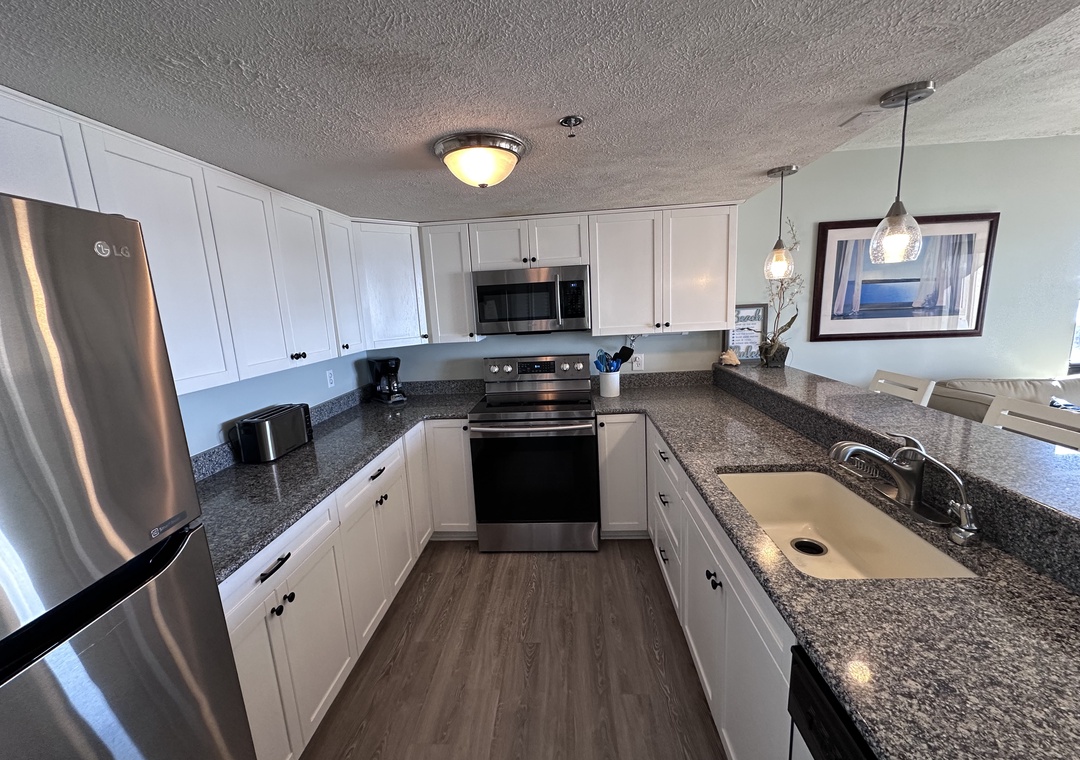 Ocean Breeze West 201- Kitchen