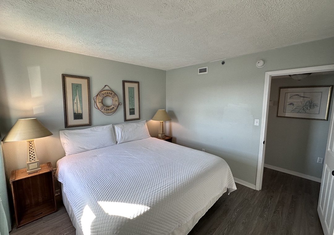 Ocean Breeze West 201 - third Bedroom Bed