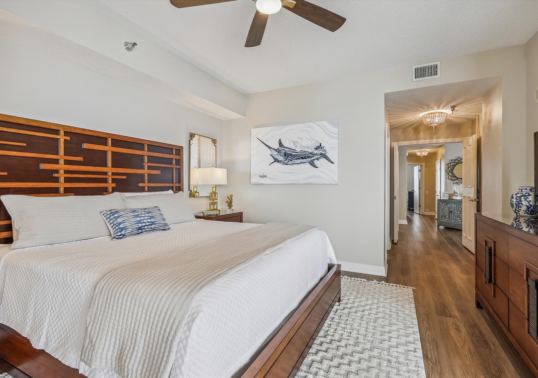 Beach Colony Tower PH1A (16A) Master Bedroom King Size Bed