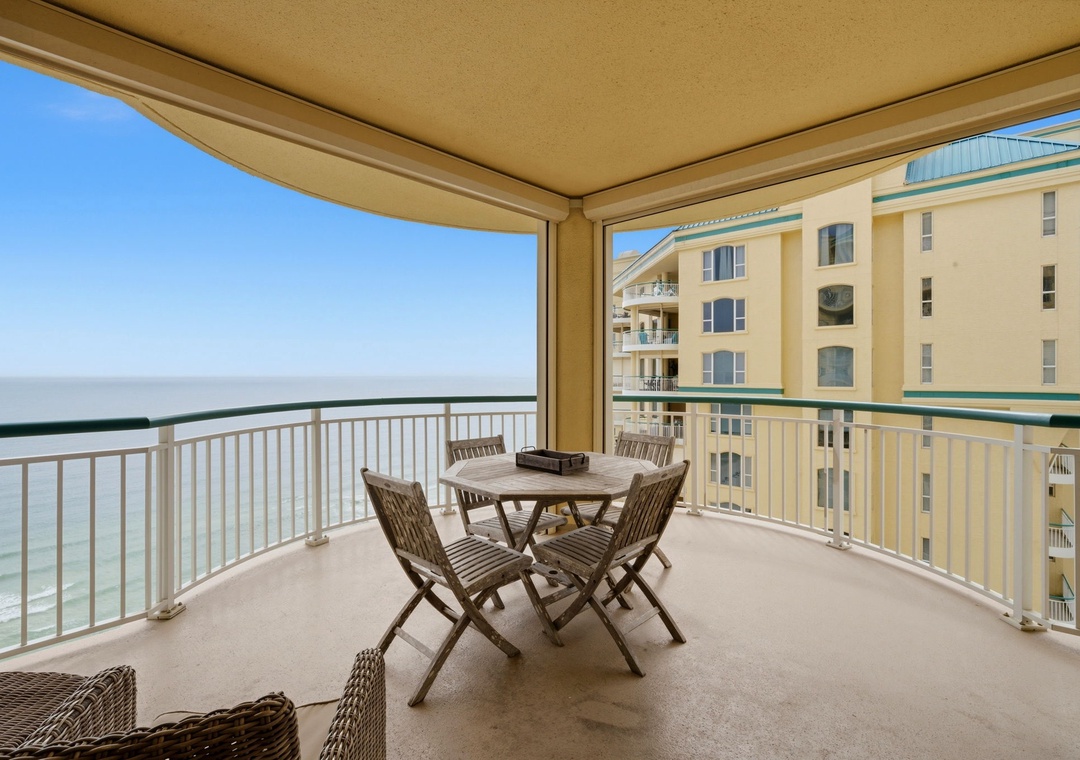Beach Colony Tower PH1D- View of Gulf from Balcony