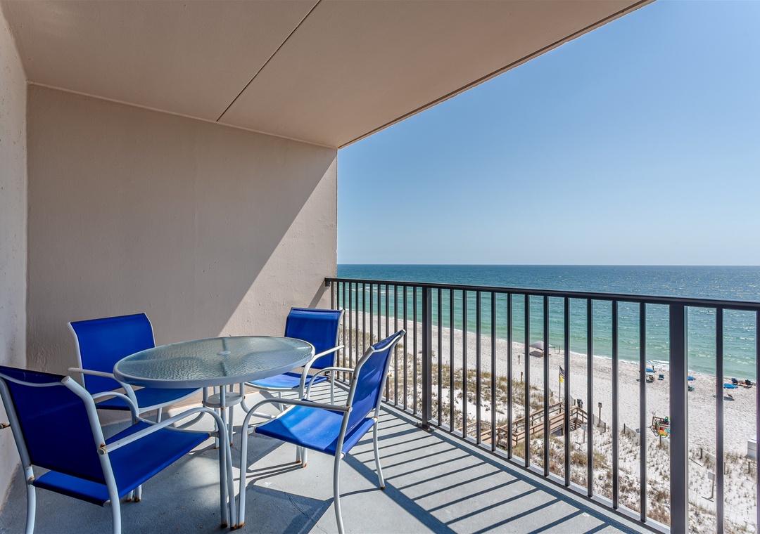 Ocean Breeze West 603 Balcony