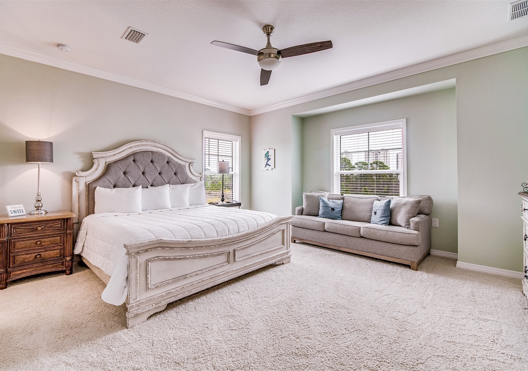 Lost Key Golf Coast Villa Guest Bedroom #1 King Bed