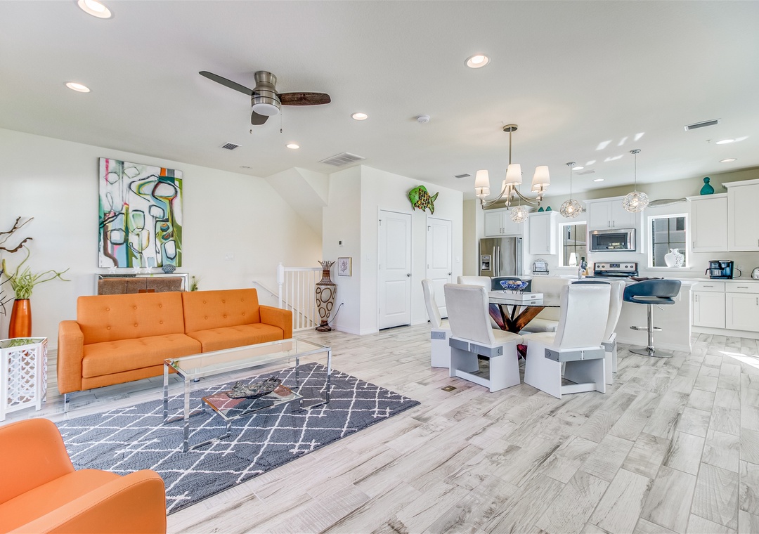 Lost Key A Salty Suite Dining Room and Living Room