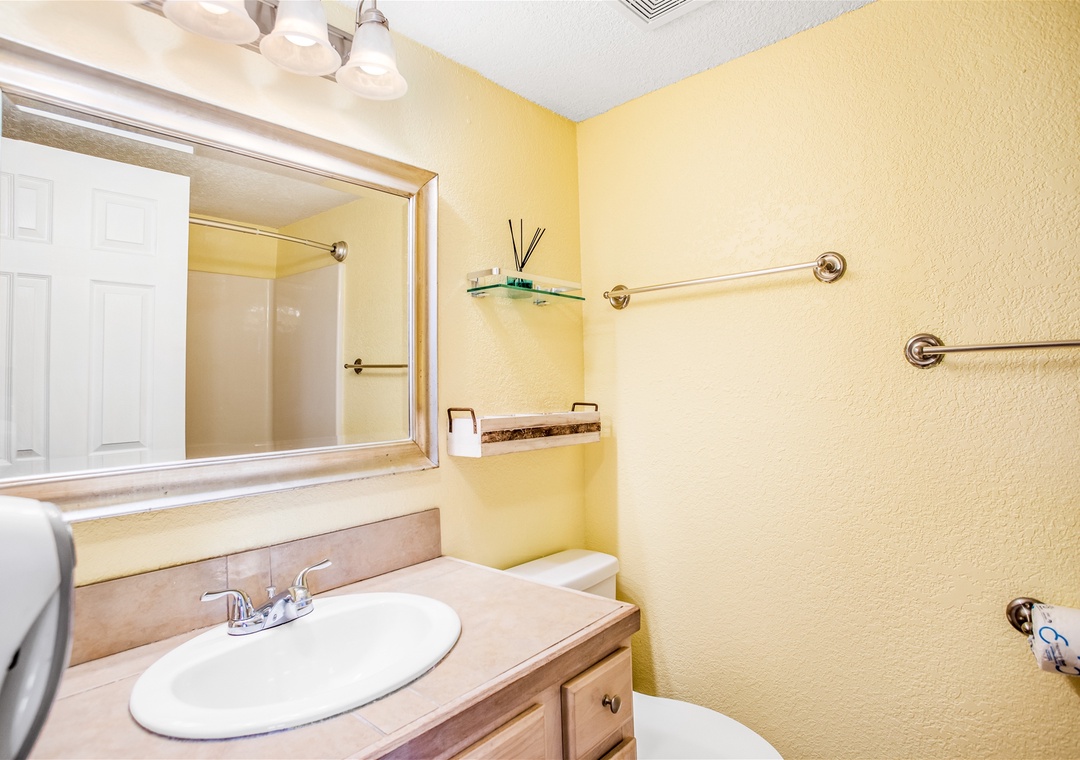 Ocean Breeze East 601 Guest Bathroom #1