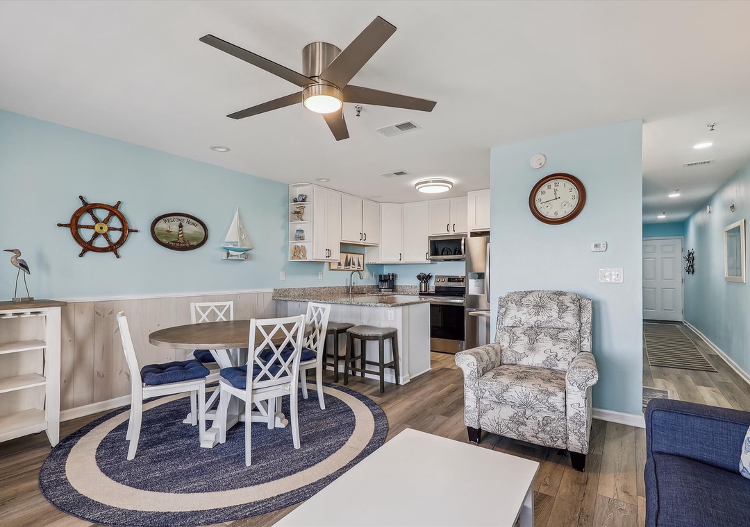 Grand Caribbean 410E Dining Room and Kitchen