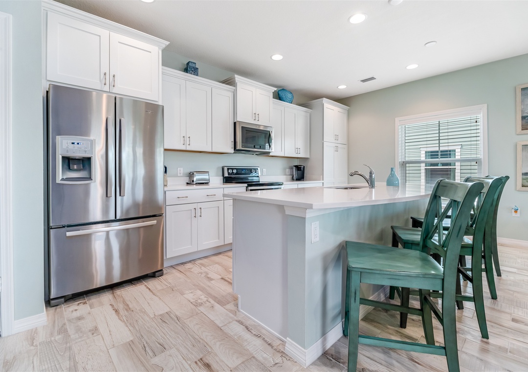 Lost Key Hidden Gem Kitchen Bar Seating for Four