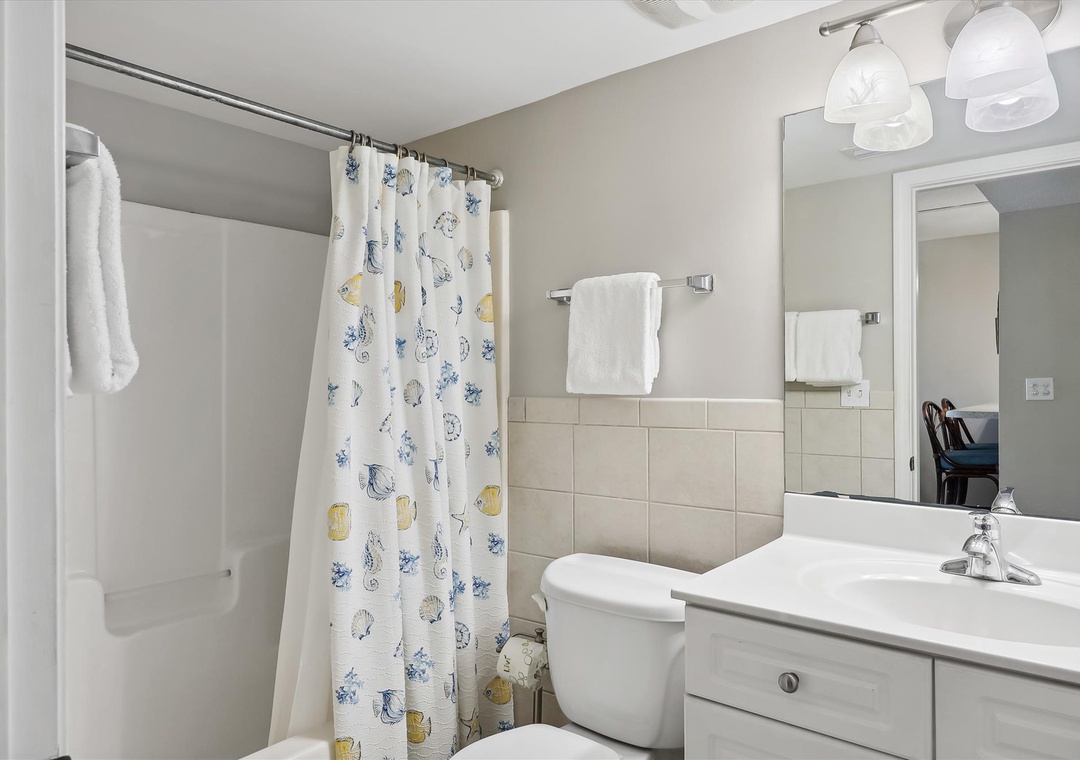 Ocean Breeze West 103 Guest Bathroom #2
