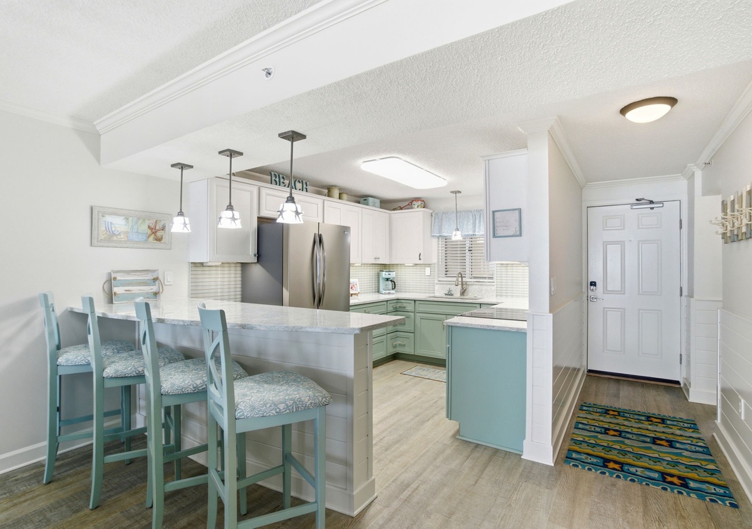 Sandy Key 821 - View to Kitchen & Bar