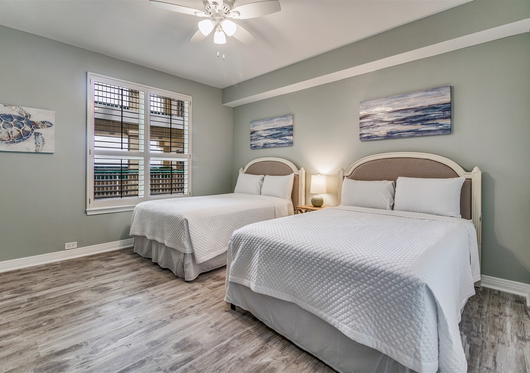 Beach Colony West PH1C Guest Bedroom #1 Double Beds