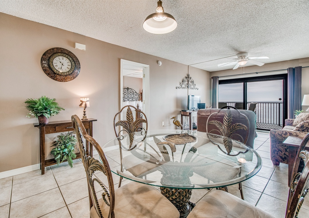 Ocean Breeze West 804 Dining Room