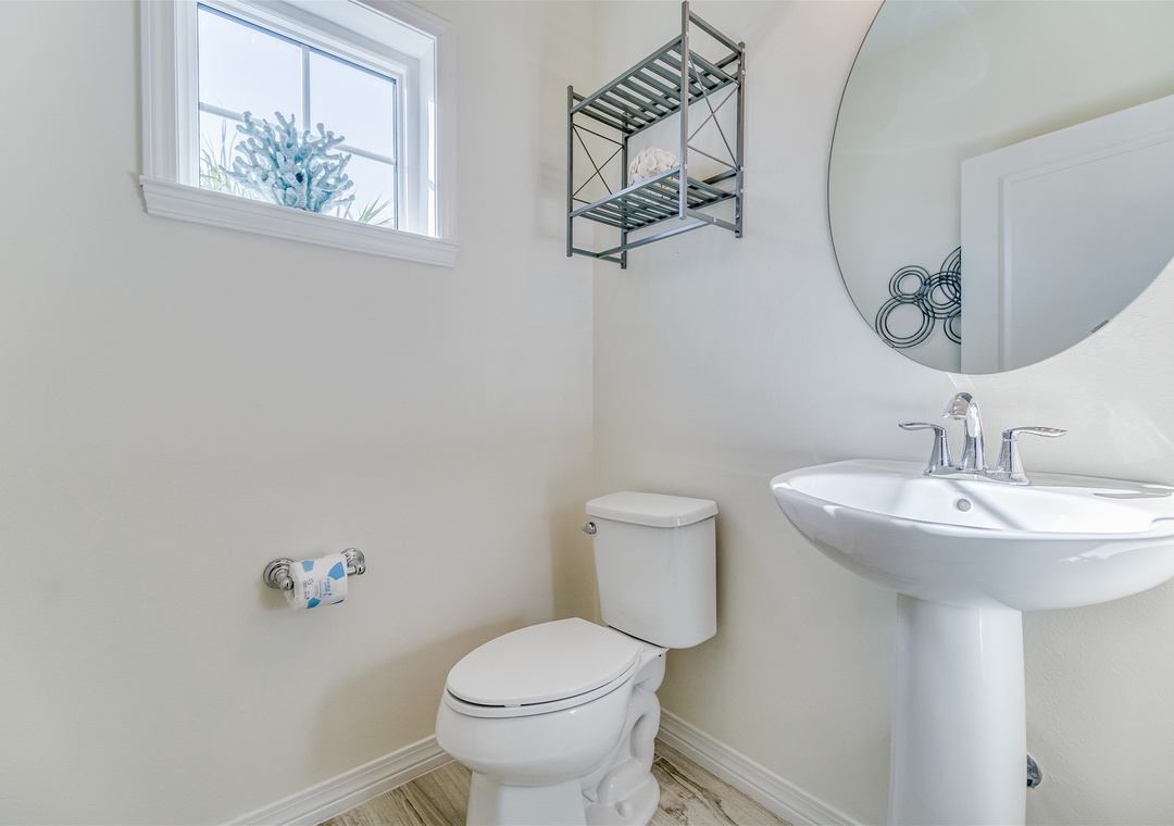 Lost Key A Salty Suite Guest Half Bathroom