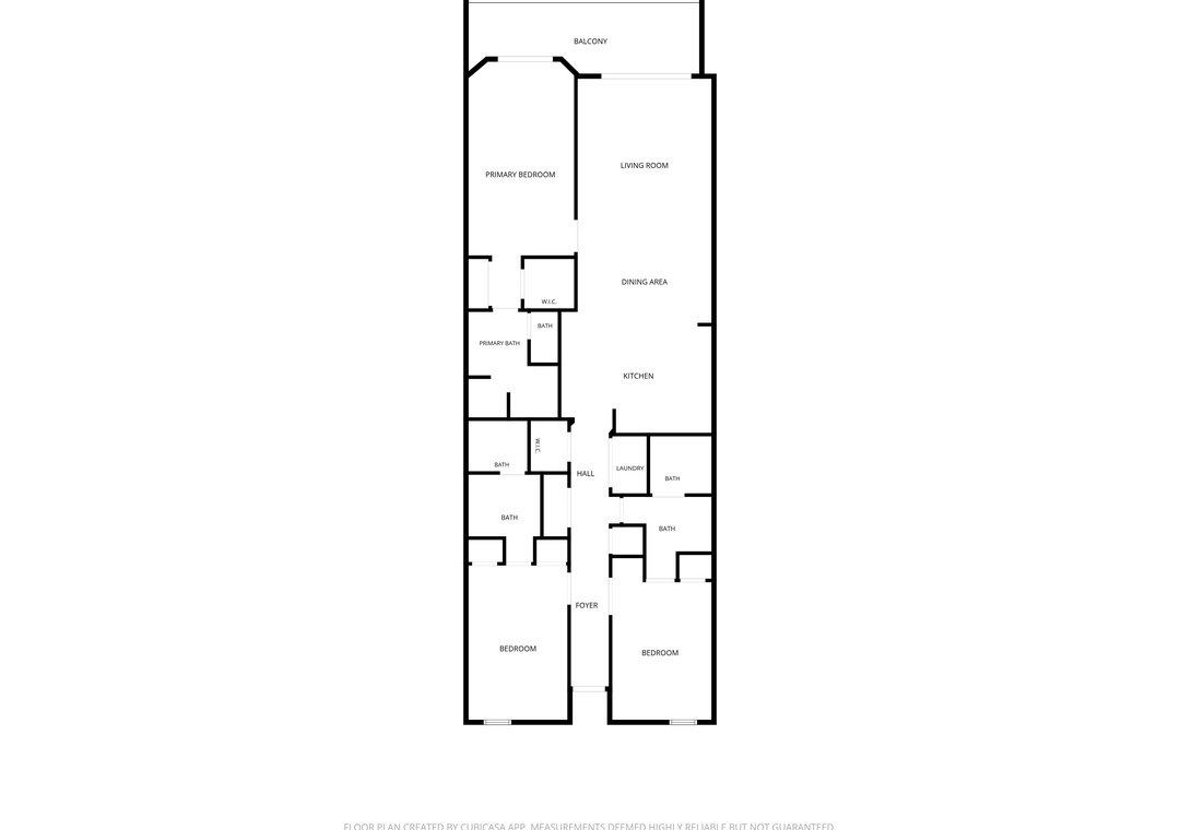 Riviera Dunes 102- Floor Plan