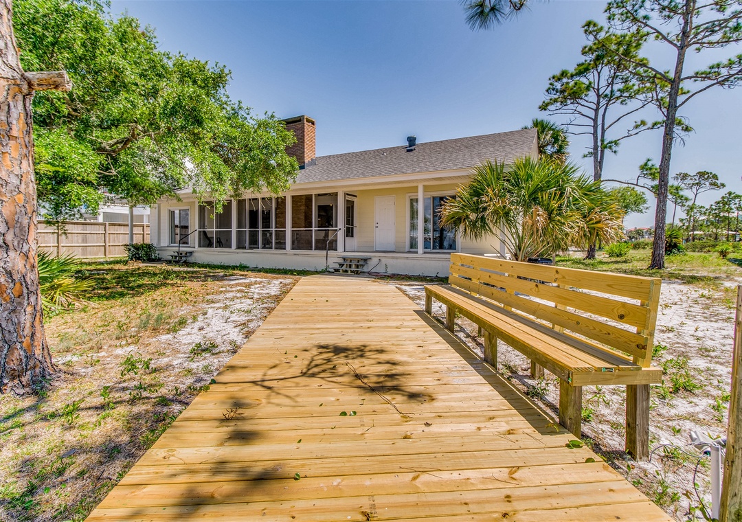 Tobin House Back of Home and Sun Porch