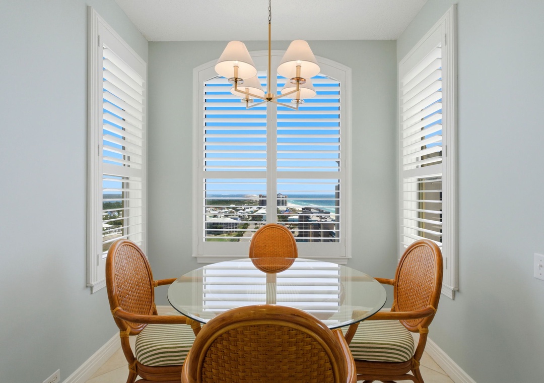 Beach Colony E13A- Dining Room View