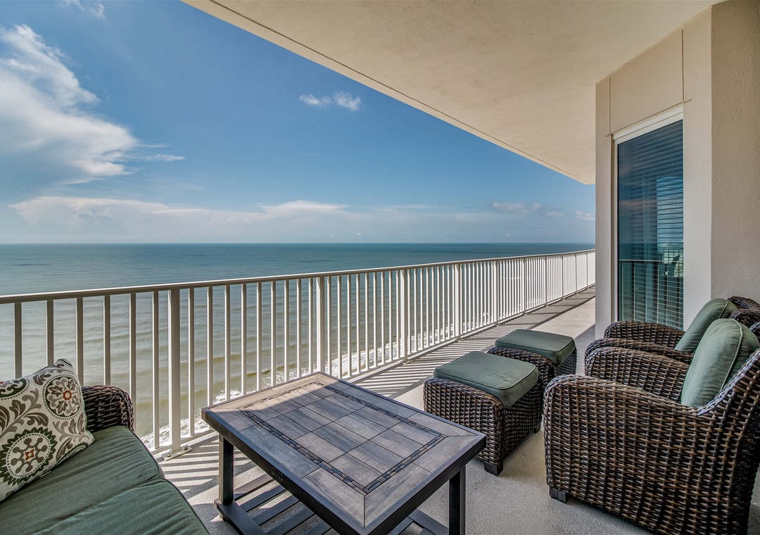 Windemere Resort 1508 View off Balcony and Chairs