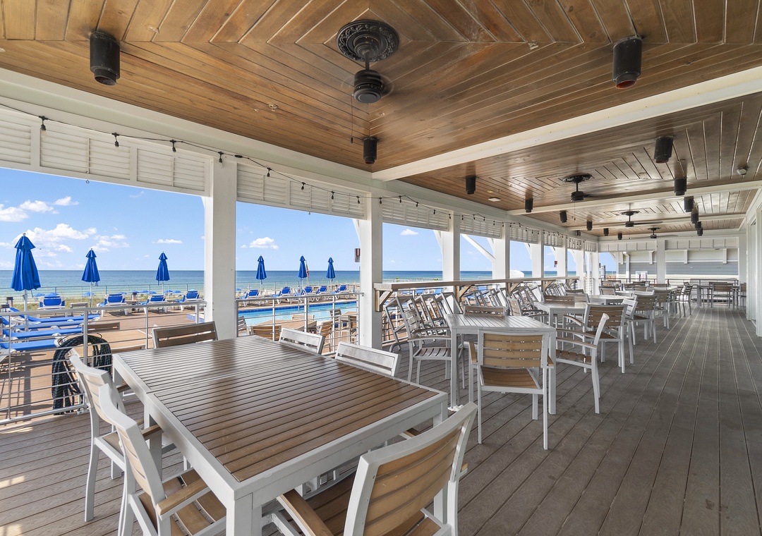 The Lost Key Beach Club Dine steps from the ocean at this breezy waterfront restaurant, where warm wood tones and open-air seating frame stunning sea views for your every meal.