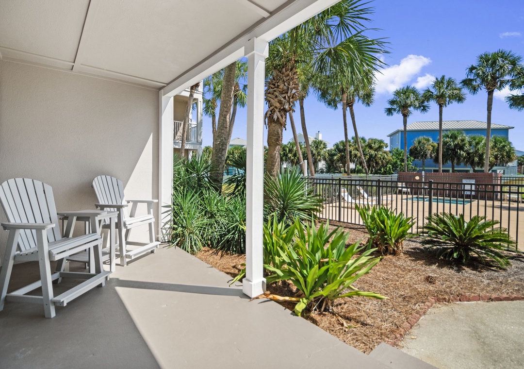 Grand Caribbean Unit 107E - Patio