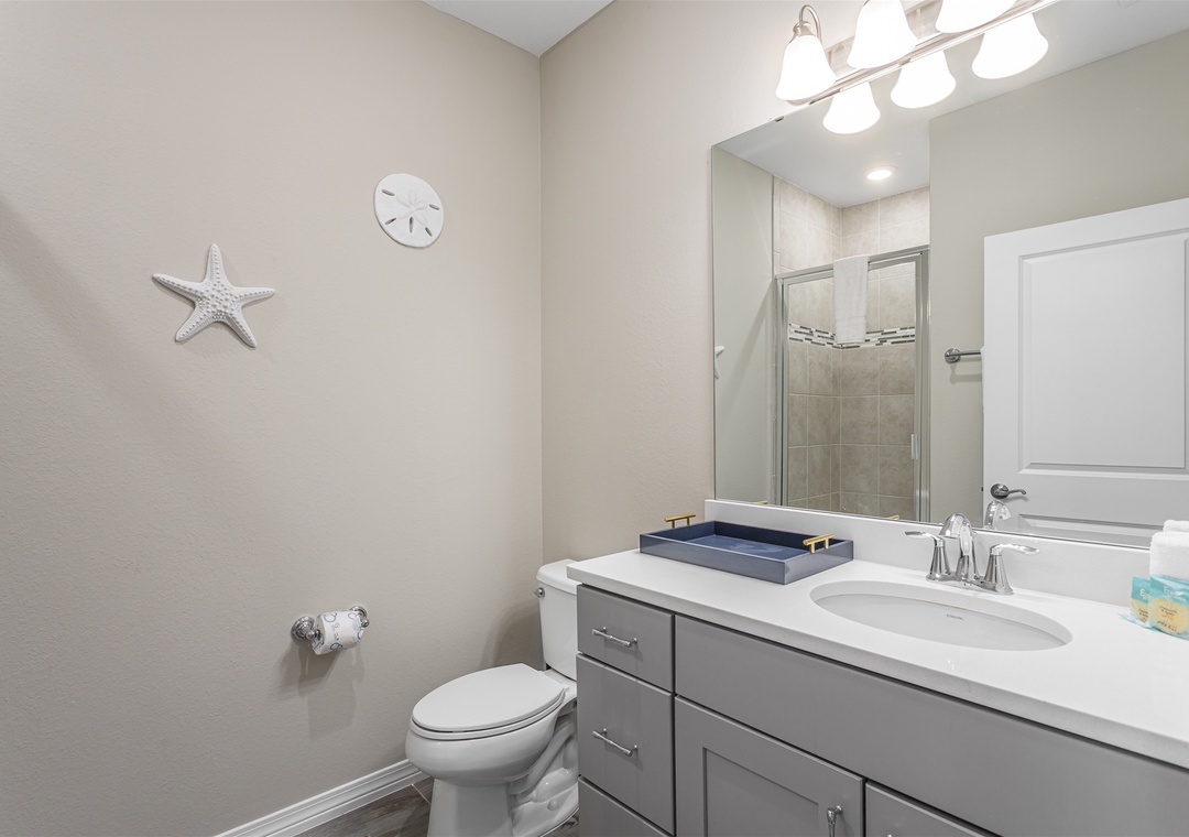 Lost Key Sea Salt Guest Bathroom #2