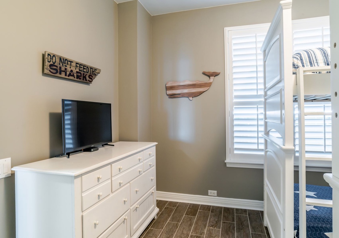 Beach Colony Tower 12C Second Bedroom TV