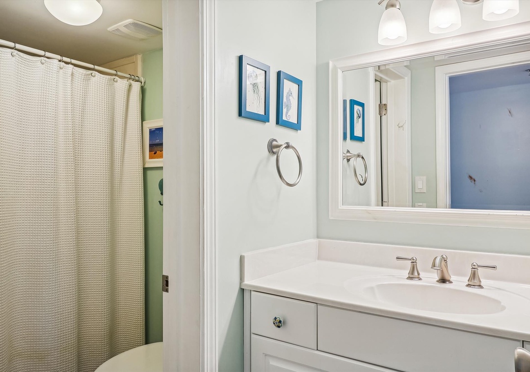 Ocean Breeze West 406 Guest Bathroom #2